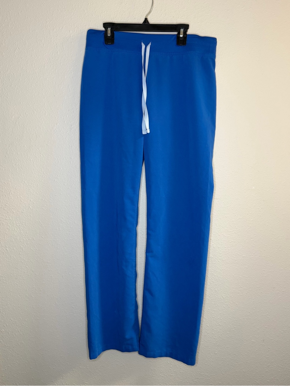 FIGS Technical Collection Scrub Pants Womens Small Blue Drawstring Waist
